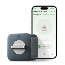 Anona Holo Wi-Fi Smart Lock, Keyless Entry Door Lock with App Remote Control, Auto-Lock & Anomaly Detection, Non-Destructive Installation, Supports Alexa, Apple Home, Matter