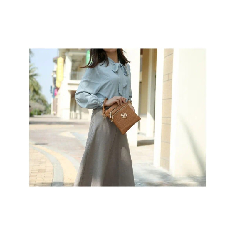 Andrea Milan M Signature Women's Crossbody Messenger Bag Designed by