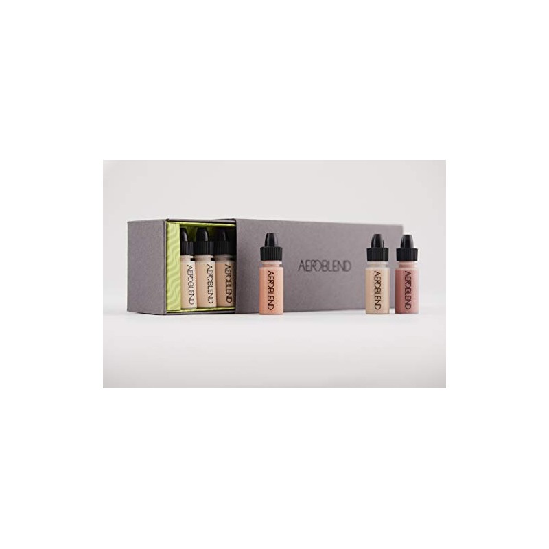 Aeroblend Airbrush Makeup Mini Sets (TanDark)