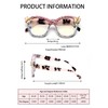 ICARA Oversized Christmas Bling Rhinestone Reading Glasses for Women Christmas
