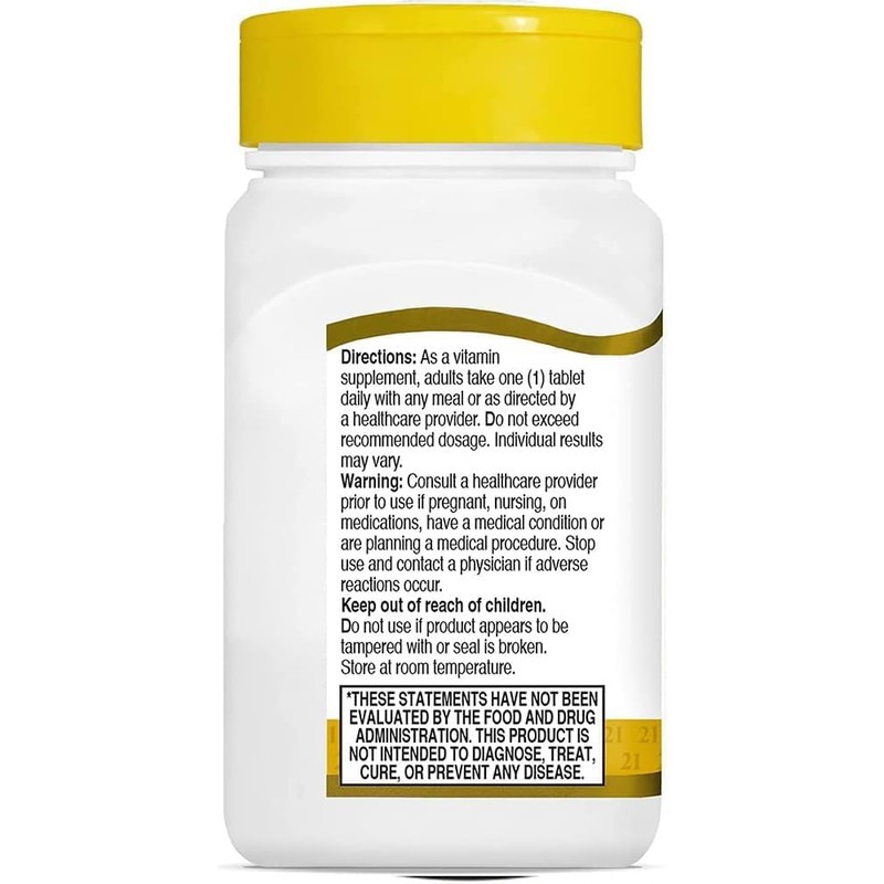 21ST Century VITAMIN B-1 100mg 110 TABS