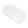 Wireless Mouse 2.4G Dual Mode 1200DPI Sensitive Slim White Laptop