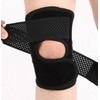 Knee Protection Taping Protector Gear 2-Piece Set (M Black) DP72902