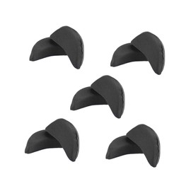 IWOWHERO High-heel Foot Brace 5 Pairs of Thicken Sole Pads Comfortable Shoe Inserts Forefoot Pads Washable Reusable Half Insoles