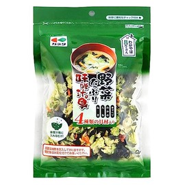 Kaneta Miso Soup Ingredients with Plenty of Vegetables, 3.2 oz (90 g) x 3 Packs
