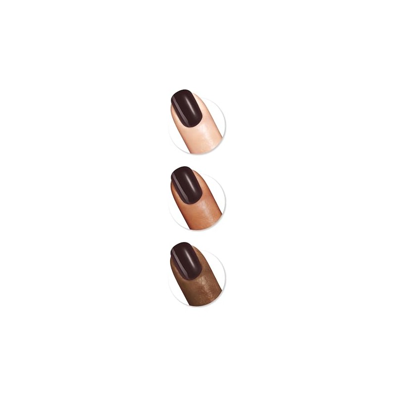 Esmalte de uñas Sally Hansen Good.Kind.Pure, cacao cálido, paquete de