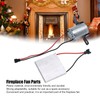 Universal Fireplace Fan Motor Set Wood Stove Fan Generator Seat