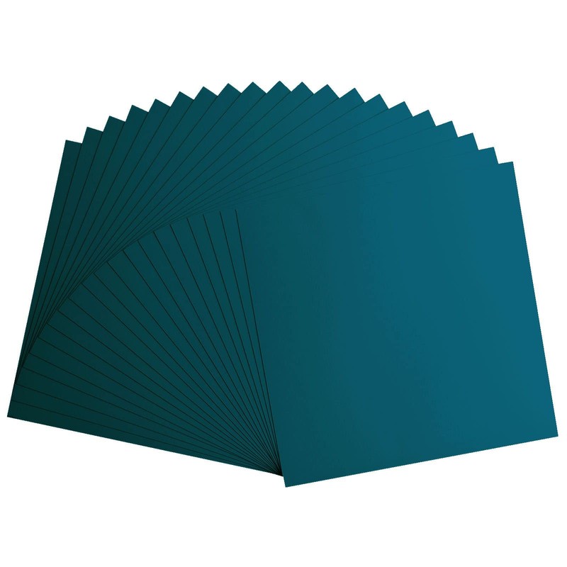 Vaessen Creative Florence Cardstock Paper Blue 216gsm Square 12" x