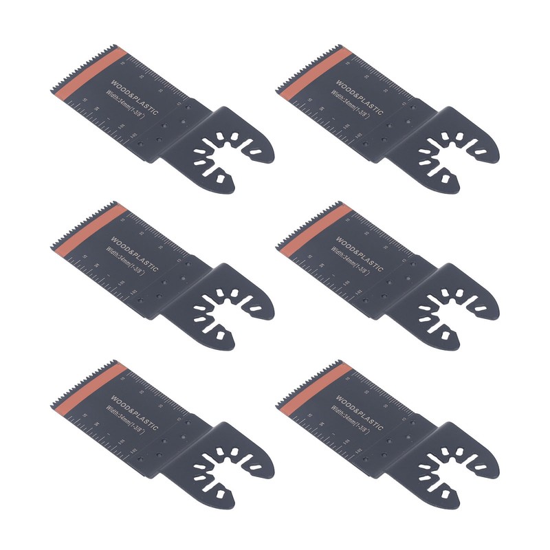 20PCS Oscillating Tool Blades 1‑3/8 Inch 34mm Multifunctional Straight Blade