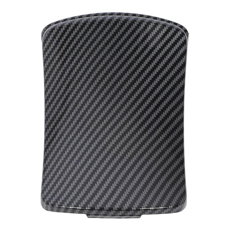 Carbon Fiber Style Fuel Tank Cap Cover Stylish Scratch Proof