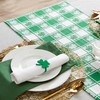 DII St. Patrick's Day Collection Tabletop, Table Runner, 14x108, Shamrock
