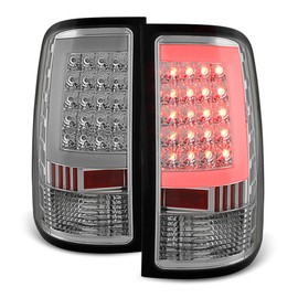 ACANII - For 2007-2013 GMC Sierra 1500 2500 LED Tube Tail Lights Brake Lamps Left+Right 07-13