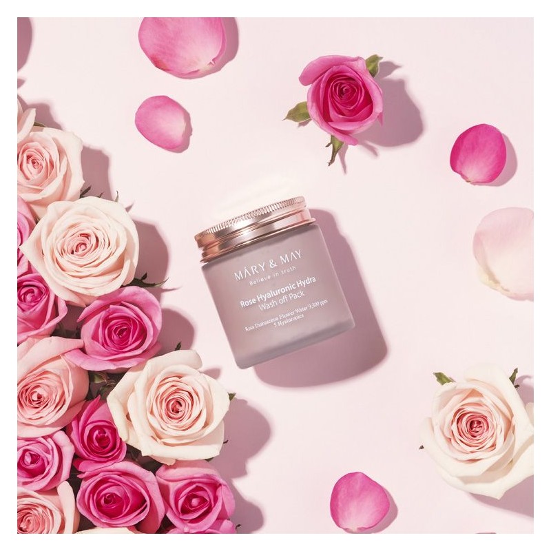 Mary&May [Mary&May]Rose Hyaluronic Hydra Wash Off Pack Duo (125g *