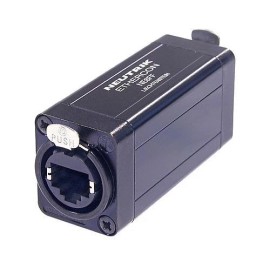Neutrik NE8FF D Shape Adapters - etherCON RJ45 feedthrough coupler for cable ...