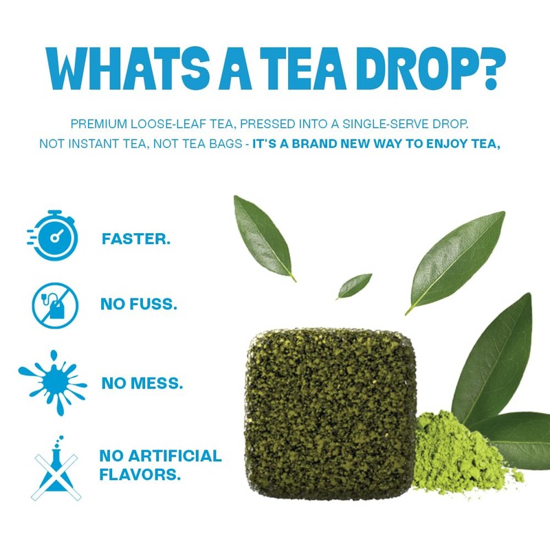 Tea Drops Gift Set | Organic Dissolvable Loose Leaf Tea