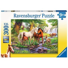 Ravensburger 12904 Children's Puzzle Wild Horses on the River 300 Pieces