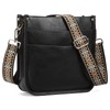 SENDEFN Women's Shoulder Bag, Large Capacity, Cross-body Leather, Shoulder Bag,