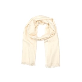 Coach womens SIGNATURE C OBLONG SCARF, Chalk, One Size