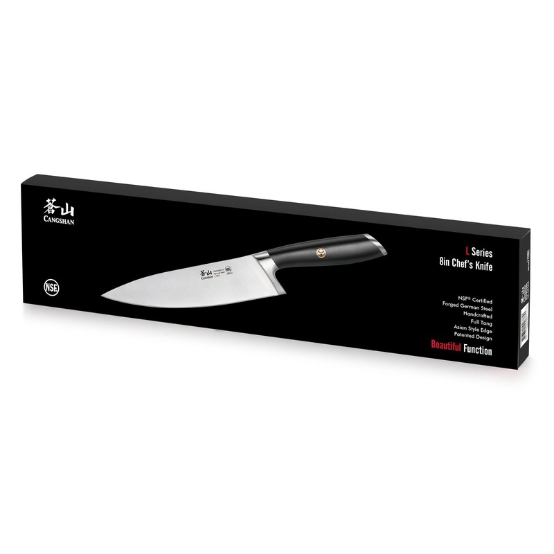 Cangshan L Series 1026870 German Steel Forged 8" Chef's Knife