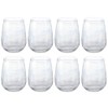 Karma, Stemless Wine Glasses Set of 8, Catalina Wine Glass