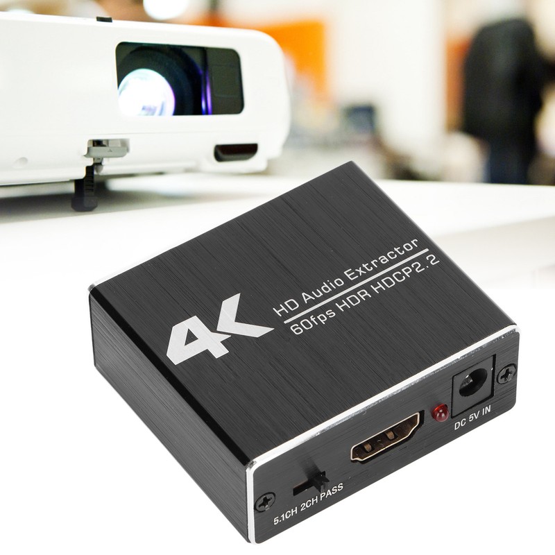 AY78V20 4K HD Multimedia Interface to HD Multimedia Interface Audio