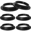 E26 Socket Ring LUORNG 6PCS E26 /E27 Black Light Socket