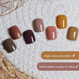 Littryee esmaltes uñas en Gel, 16 Colores Neutral NuGel sólido Esmalte en Gel Glitter Pudding Gel, 2022 New Crme Manicure Palette Soak Off Art Kit... 