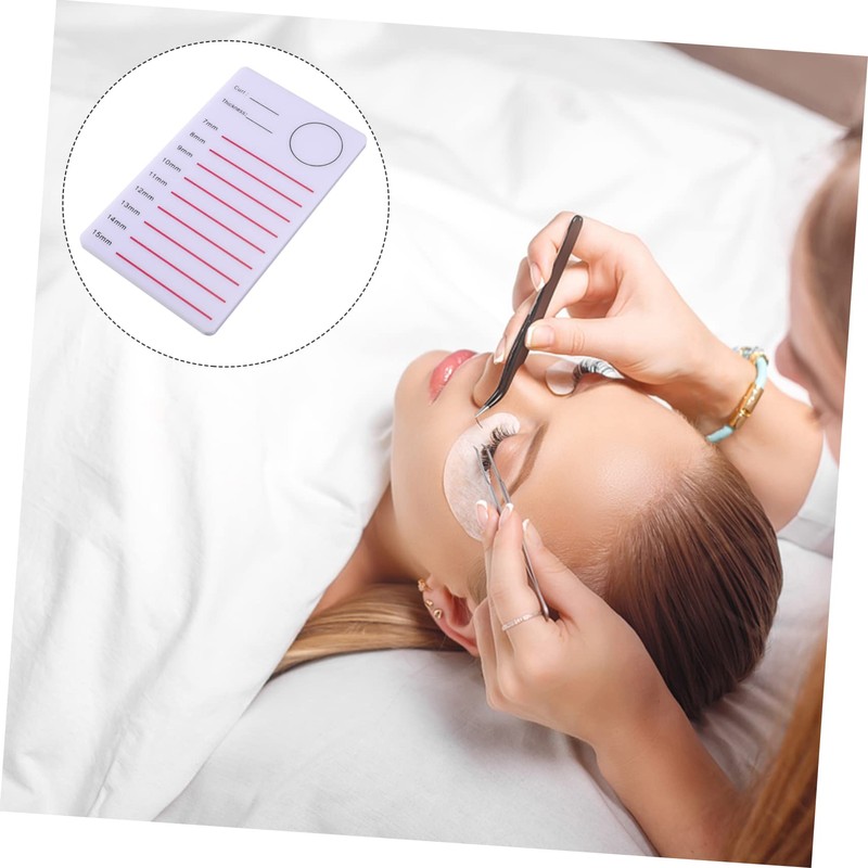Gogogmee Lash Grafting Pallet Acrylic Lash Extension Tray Mini Size