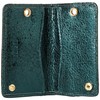 HASHIBAMI Wrinkle Metallic Key & Card Case Ha-2307-210, green (dark