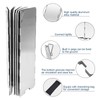Stove Windscreen, 12 Plates Stove Windshield with Drawstring Bag, Aluminum
