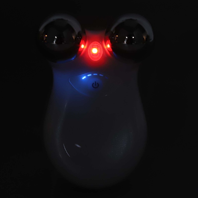 Microcurrent Skin Massager 3 Gears Face Firming Tightening Lifting EMS