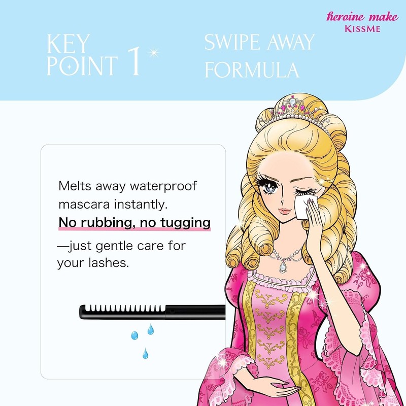 Kiss Me Heroine Make Speedy Mascara Remover 6.6mL