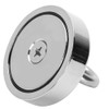 Strong Powerful Round Salvage Fishing Magnet with 20m Rope Kit
