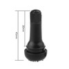 CM Cosmos Black TR413 Rubber Snap-in Valve Stems Tire Valve