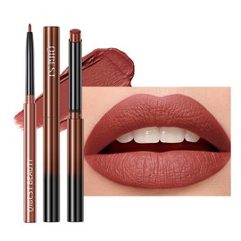 Matte Lipstick for Women, Lipstick Lipliner Pencil Lip Filler Long Lasting Lip Gloss,Lip Liner and Lipstick Set,Lip Makeup Kits for Daily Makeup and Holiday (06#)