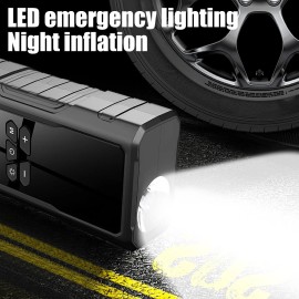 Portable Car Jump Starter with Air Compressor Inflator Air Pump Battery Charger