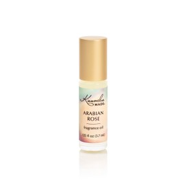 Kuumba Made Arabian Rose Fragrance Oil, Long-Lasting Small-Batch Perfume Roller, Vegan, Alcohol-Free, .125 Fl Oz