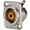 Amphenol ACJD-RED RCA Connector Flange Socket Number of Poles (Number):