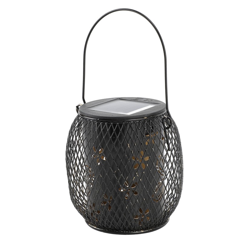 Solar Lantern Outdoor Waterproof Hanging Solar Light with Handle Chain
