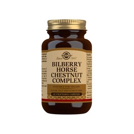 Solgar Bilberry Horse Chestnut Complex Vegetable Capsules - Pack of 60