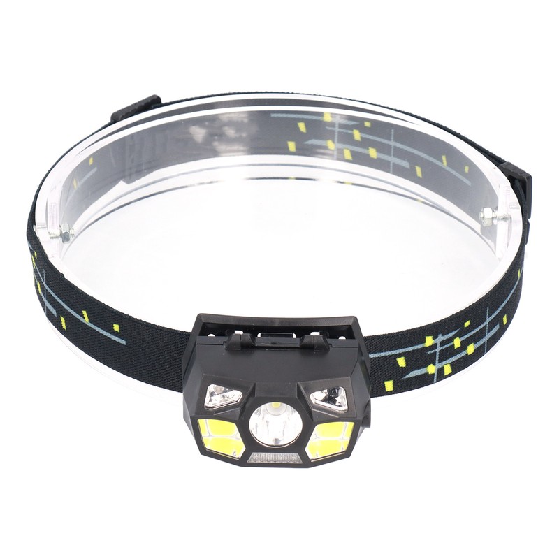 Head Lamp High Brightness Long Battery Life Sensor Switches 60