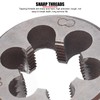 3/4 Pipe Cutter, Round Thread Cutter, Alloy Steel, 55 mm