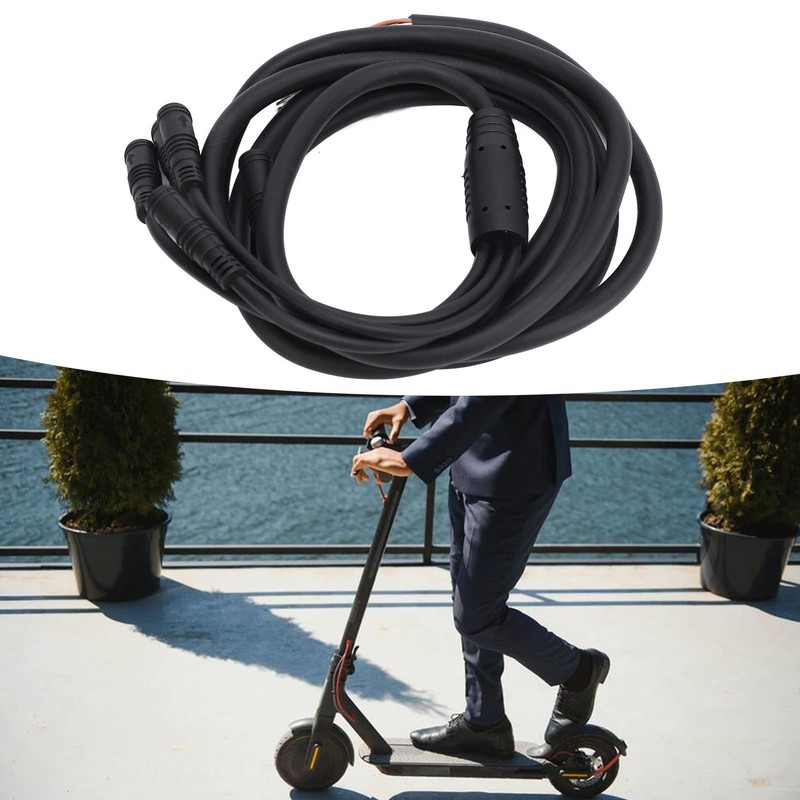 5 Plugs Scooter Dashboard Controller Data Cable 175cm Electric Scooter