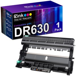 E-Z Ink (TM Compatible Drum Unit (Not Toner) Replacement for Brother DR630 DR 630 Compatible with HL-L2300D HL-L2320D HL-L2340DW HL-L2360DW HL-L2380DW MFC-L2740DW MFC-L2700DW DCP-L2540DW (1 Pack)