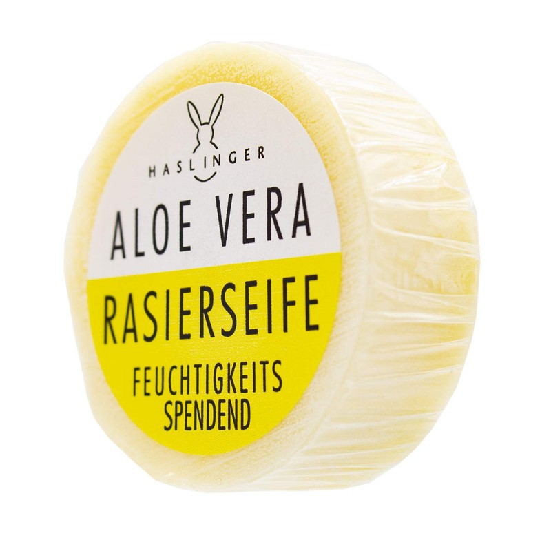 Metal Tin with Aloe Vera Shaving Soap