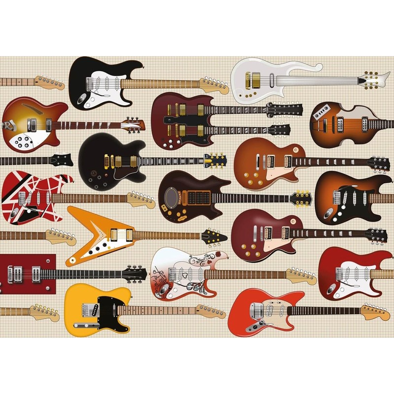 Dexc Iconic Guitars “Through The Ages” Retro 1000 Piece Classic