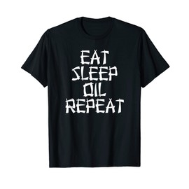Eat Sleep Oil Repeat Massagist T-Shirt