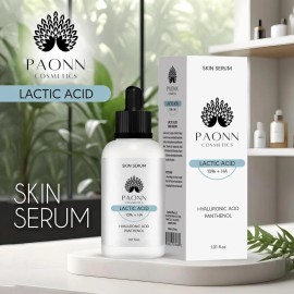 Suero De Ácido Láctico Al 10 % + Ha (28 Ml), Suero Facial Ex