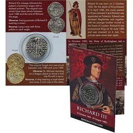Richard III Plantagenet Groat repro coin 1452-1485