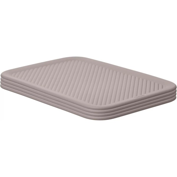 Superio Ribbed Lid for Plastic Open Storage Bins, 6 Pack